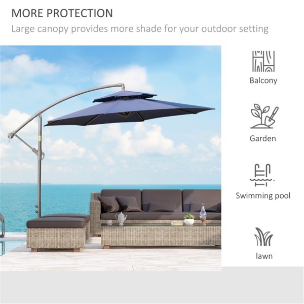 Outdoor beach umbrella/ Market Umbrella  ( Amazon Shipping)（Prohibited by WalMart）