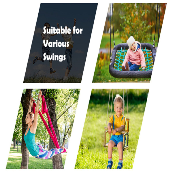 Porch Swing Frame, 550lbs Weight Capacity Swing Stand, Heavy Duty A-Frame Swing, Swing Stand Frame for Yoga Hammock Saucer Baby Porch Swing (Cyan, Swing NOT Included)