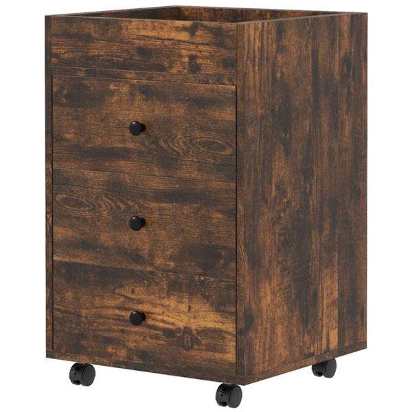 Bathroom Storage Cabinet-Brown ( Amazon Shipping)（Prohibited by WalMart）