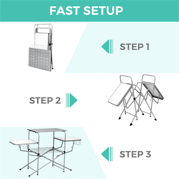   Foldable Camping Kitchen 