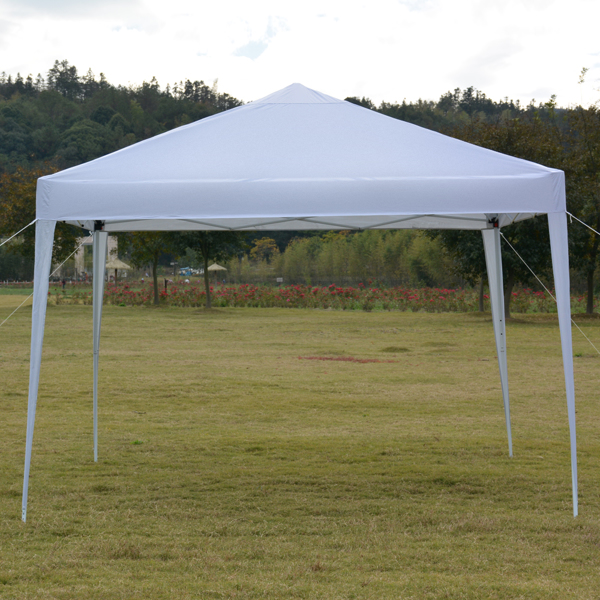 3 x 3m Practical Waterproof Right-Angle Folding Tent White