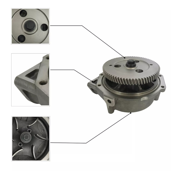 Water Pump fit for CATERPILLAR 3406B 3406C 7W7019 1354926 7C4957 0R8217 10R0482