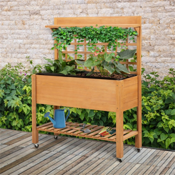 Wooden Planter、Flower shelf,Wood Planter Box,Wooden Garden Box