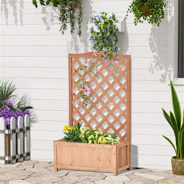 Wooden Planter、Flower shelf,Wood Planter Box