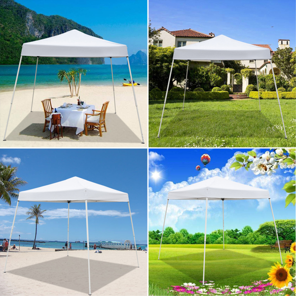 3 x 3M Portable Home Use Waterproof Folding Tent White