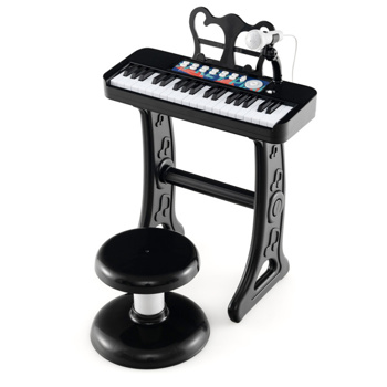 Kids Piano, Keyboard 37-Key Kids Toy Keyboard Piano with Microphone