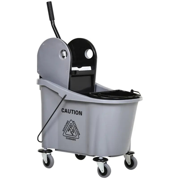 Large Cleaning bucket with wheels 