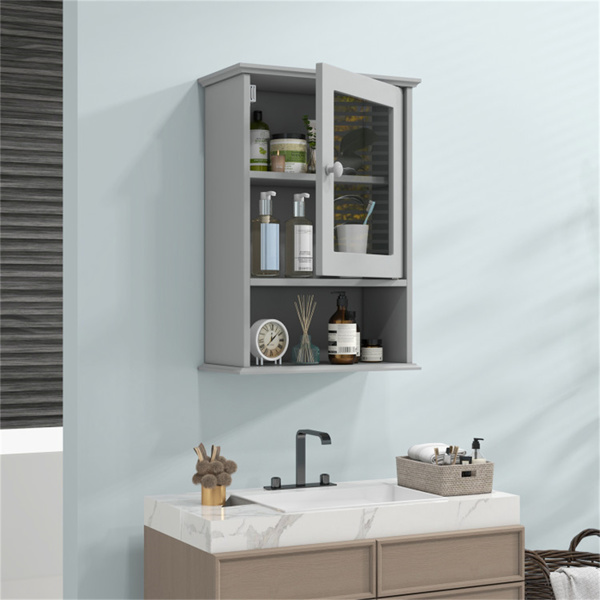 MDF Bathroom locker Gray(Ship using SWISHIP, WALMART prohibits sales)