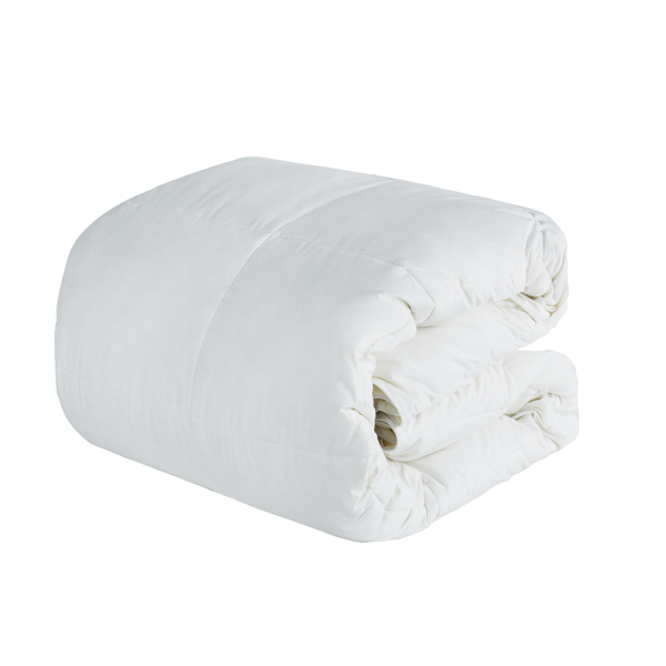 100% 棉质羽绒被，适合卧室四季使用-3