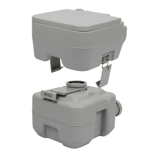 20L Portable Removable Flush Toilet with Double Outlet（Same as 44809271）