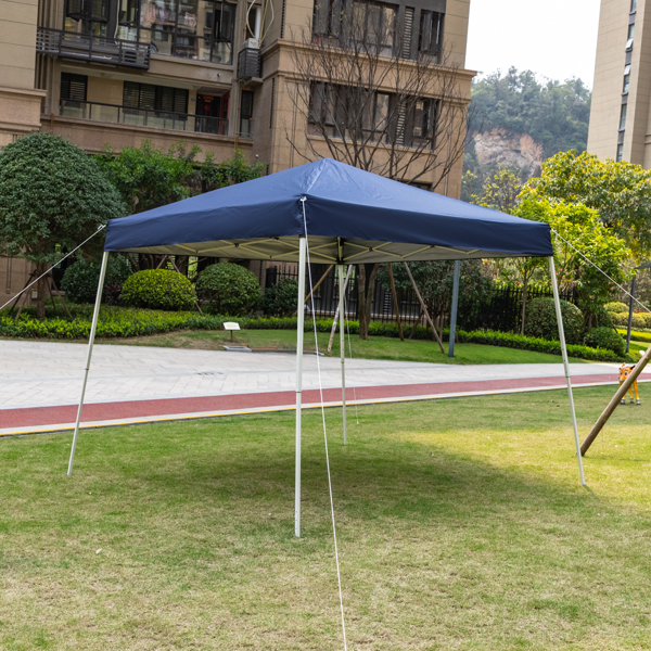 2.4 x 2.4m Portable Home Use Waterproof Folding Tent Blue