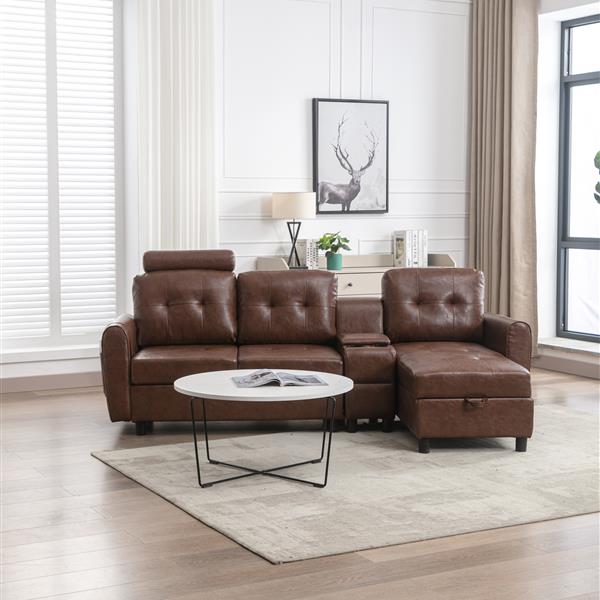 storage sofa /Living room sofa cozy sectional  sofa