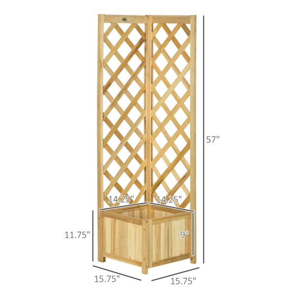 Wooden Planter、Flower shelf