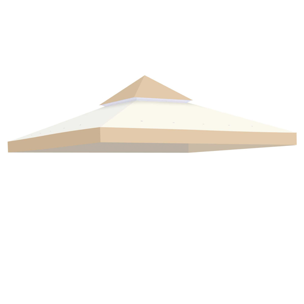 Replacement Canopy Top, 10' x 10' Pop-Up Canopy Top Cover for Canopy Straight Leg Tent Top Cover (1pc Top Cloth Only) --No shipments on weekends