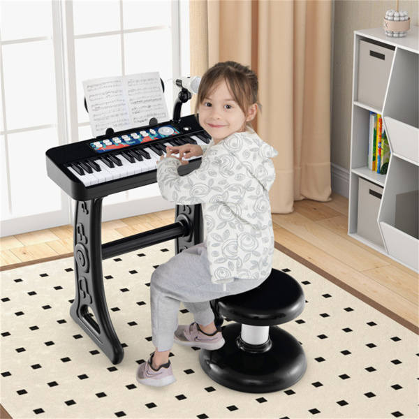 Kids Piano, Keyboard 37-Key Kids Toy Keyboard Piano with Microphone