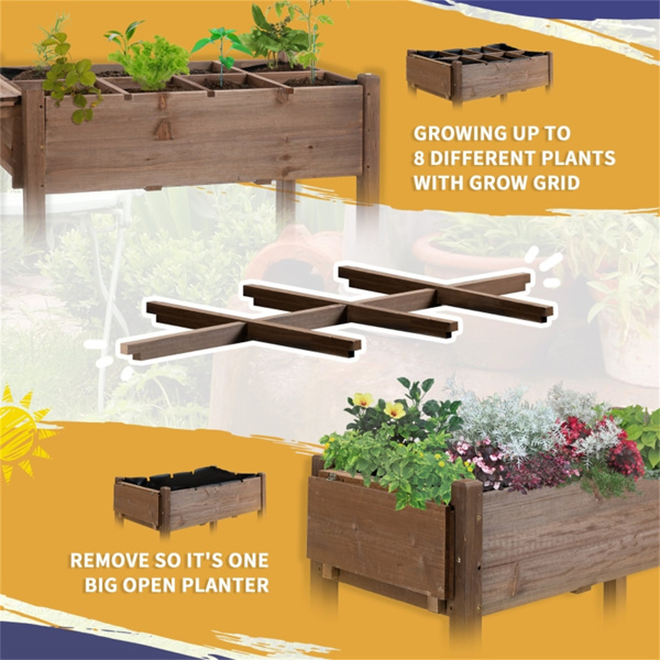 Wooden Planter、Flower shelf,Wood Planter Box,Wooden Garden Box