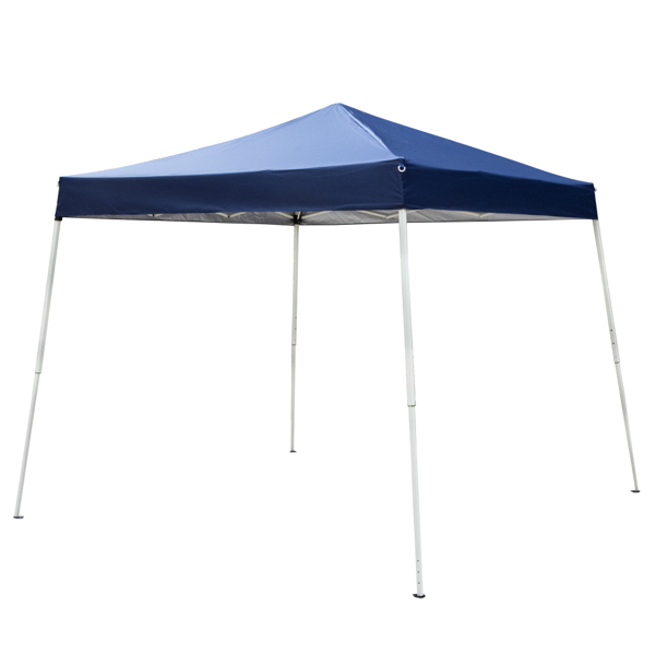 2.4 x 2.4m Portable Home Use Waterproof Folding Tent Blue