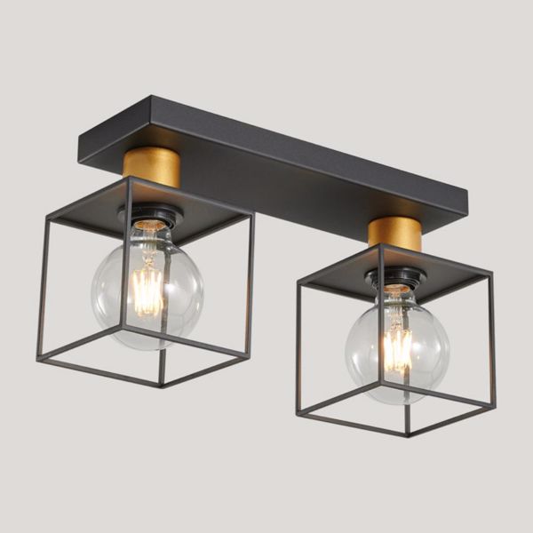 Kimbler 2-Semi Flush Mount Kitchen Pendent Light[No Bulb][Unable to ship on weekends, please place orders with caution]