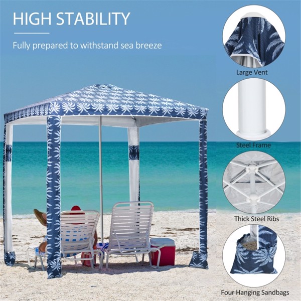 Outdoor beach umbrella / Sun Umbrella  ( Amazon Shipping)（Prohibited by WalMart）