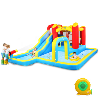 420D 840D Oxford Cloth Slide Pool Trampoline Red Yellow Blue Inflatable Castle