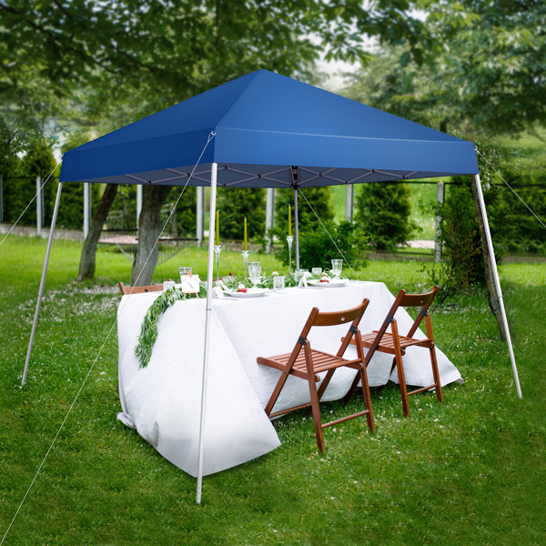 3 x 3M Portable Home Use Waterproof Folding Tent Blue