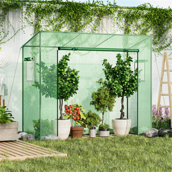 Outdoor mini greenhouse, walk-in greenhouse 