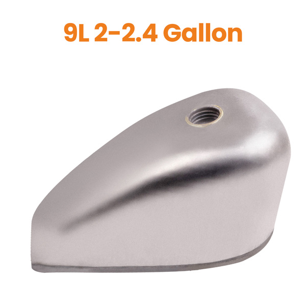 2.4 Gallon Gas Fuel Tank Replacement for Harley-Davidson Motorcycles 1955-78