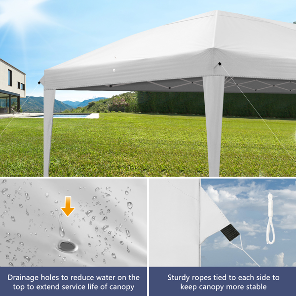 10’x20’ Pop up canopy WHITE