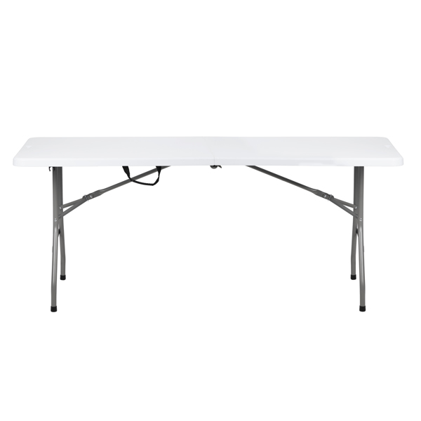 6' Folding Table Portable Plastic Indoor Outdoor Picnic Party Dining Camping Tables