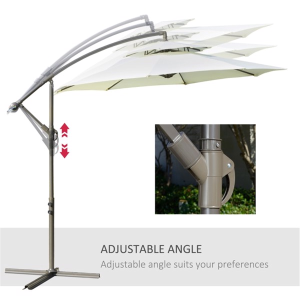 Outdoor beach umbrella/Cantilever Umbrella  ( Amazon Shipping)（Prohibited by WalMart）