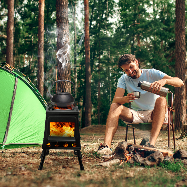 36*36*46.5cm wood camping stove