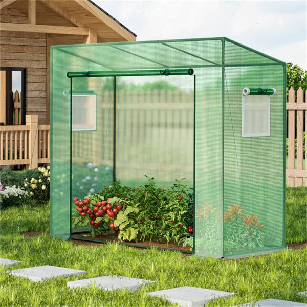 Outdoor mini greenhouse, walk-in greenhouse 