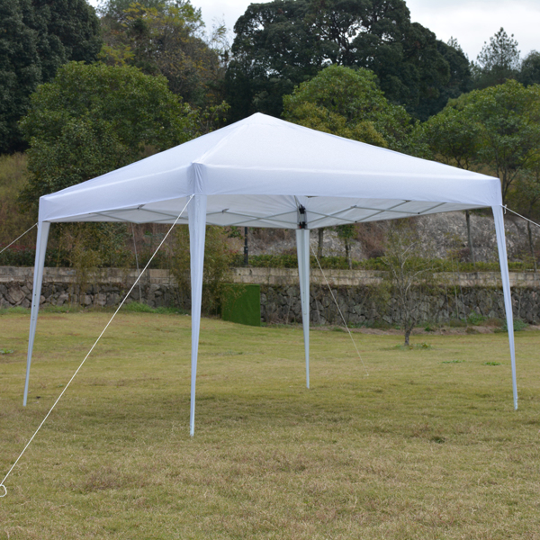 3 x 3m Practical Waterproof Right-Angle Folding Tent White