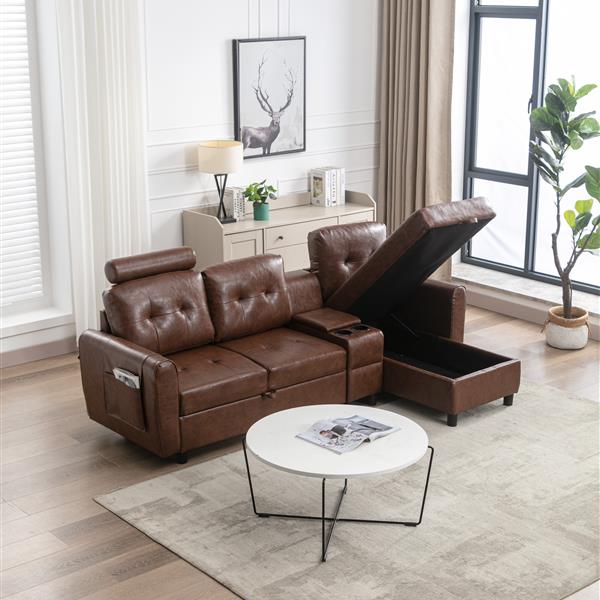 storage sofa /Living room sofa cozy sectional  sofa