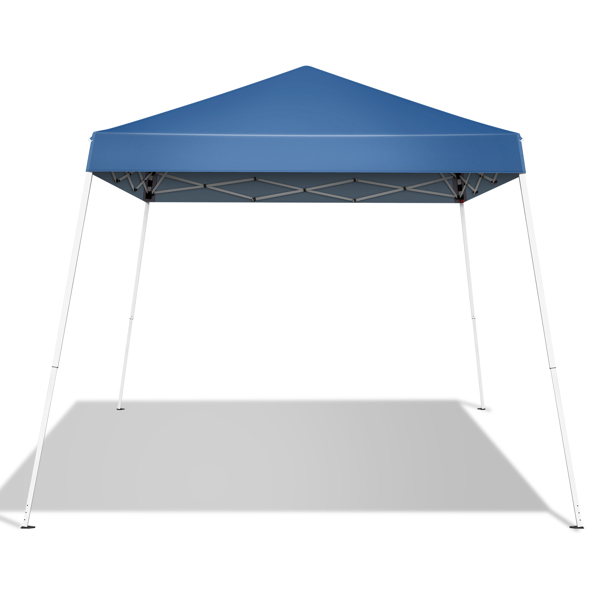 2.4 x 2.4m Portable Home Use Waterproof Folding Tent Blue