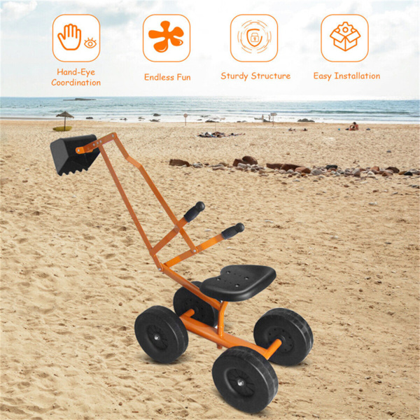 Heavy Duty Sand Digger Kids Ride-on Sand Digger,Digging Excavator