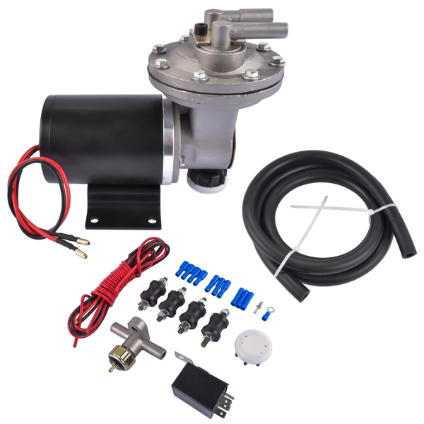 18" to 22" Electrical Vacuum Pump for Brake w/Installation Kit 28146 12V