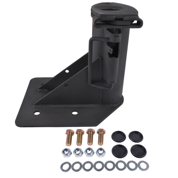 1200 Gooseneck Adapter Hitch 12" 5th Black for Most ‎Truck, Trailer, RV, Camper