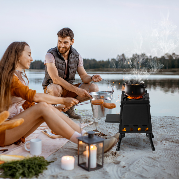 36*36*46.5cm wood camping stove