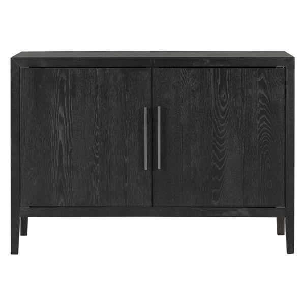 Storage Cabinet Sideboard Wooden Cabinet with 2 Metal handles and 2 Doors for Hallway, Entryway, Living Room