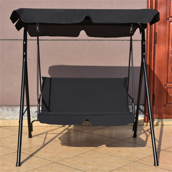 2-Seat Patio Swing Chair with awning