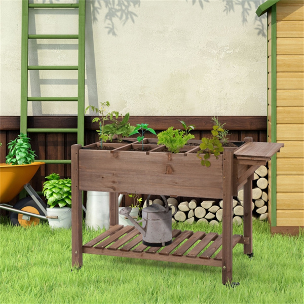 Wooden Planter、Flower shelf,Wood Planter Box,Wooden Garden Box