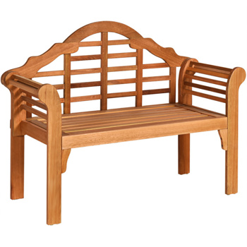 Wooden garden benches can be folded for garden patio furniture