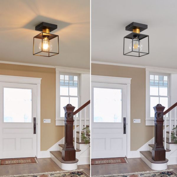 Kimbler Semi Flush Mount Kitchen Pendent Light[No Bulb][Unable to ship on weekends, please place orders with caution]