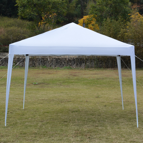 3 x 3m Practical Waterproof Right-Angle Folding Tent White