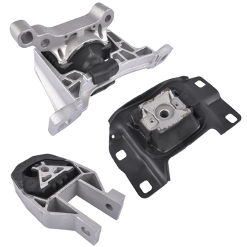 3Pcs Engine Mount Set A5592 A5520 A5612 for 2013-20 Ford Escape 1.6L, 17-19 1.5L