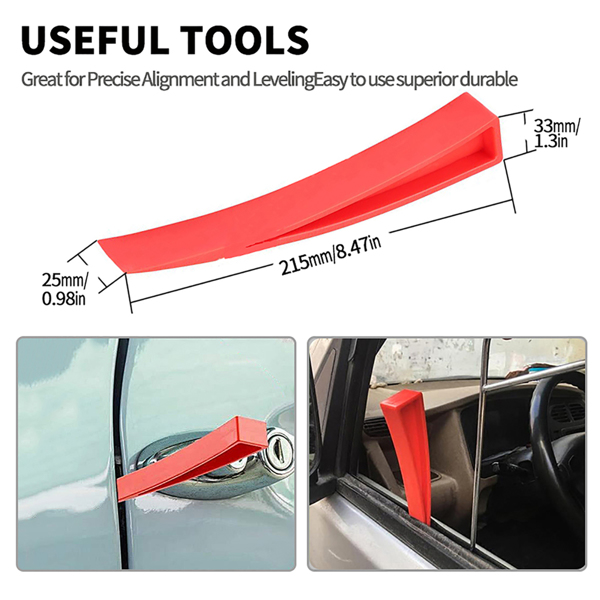 34 Kit with triangle yellow rocker Emergency tool Kit Car door hanger tool Long distance fasteners Non-destructive wedge air wedge pump Car trim removal tool