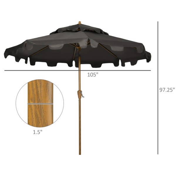 Outdoor beach umbrella/Sun Umbrella  ( Amazon Shipping)（Prohibited by WalMart）