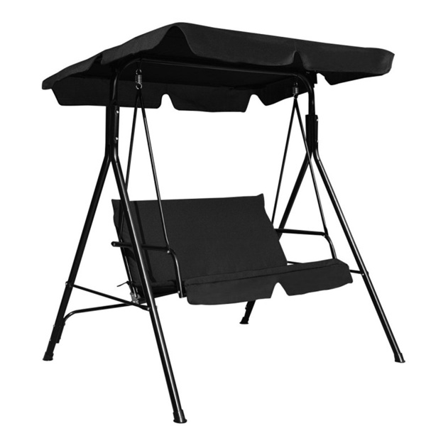 2-Seat Patio Swing Chair with awning