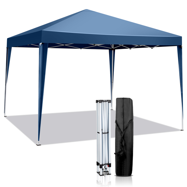 3 x 3m Practical Waterproof Right-Angle Folding Tent Blue